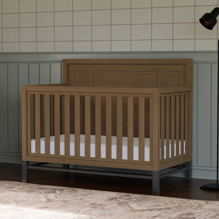Monogram by Namesake Newbern 4-in-1 Convertible Crib