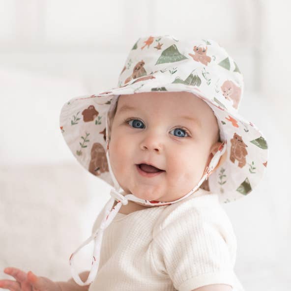 Hugaluggs Bucket Hat Upf 50+ - Bear Mountain