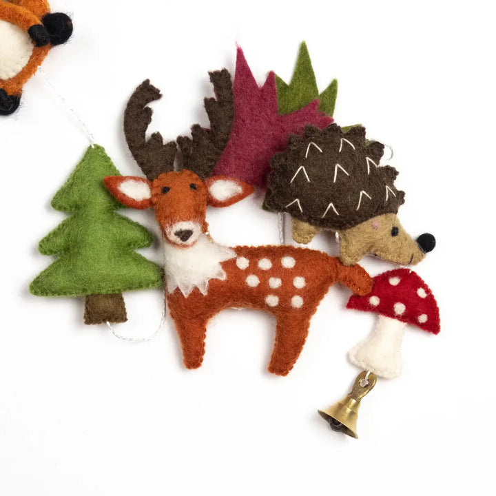 Winding Road Garland - Forest Animals