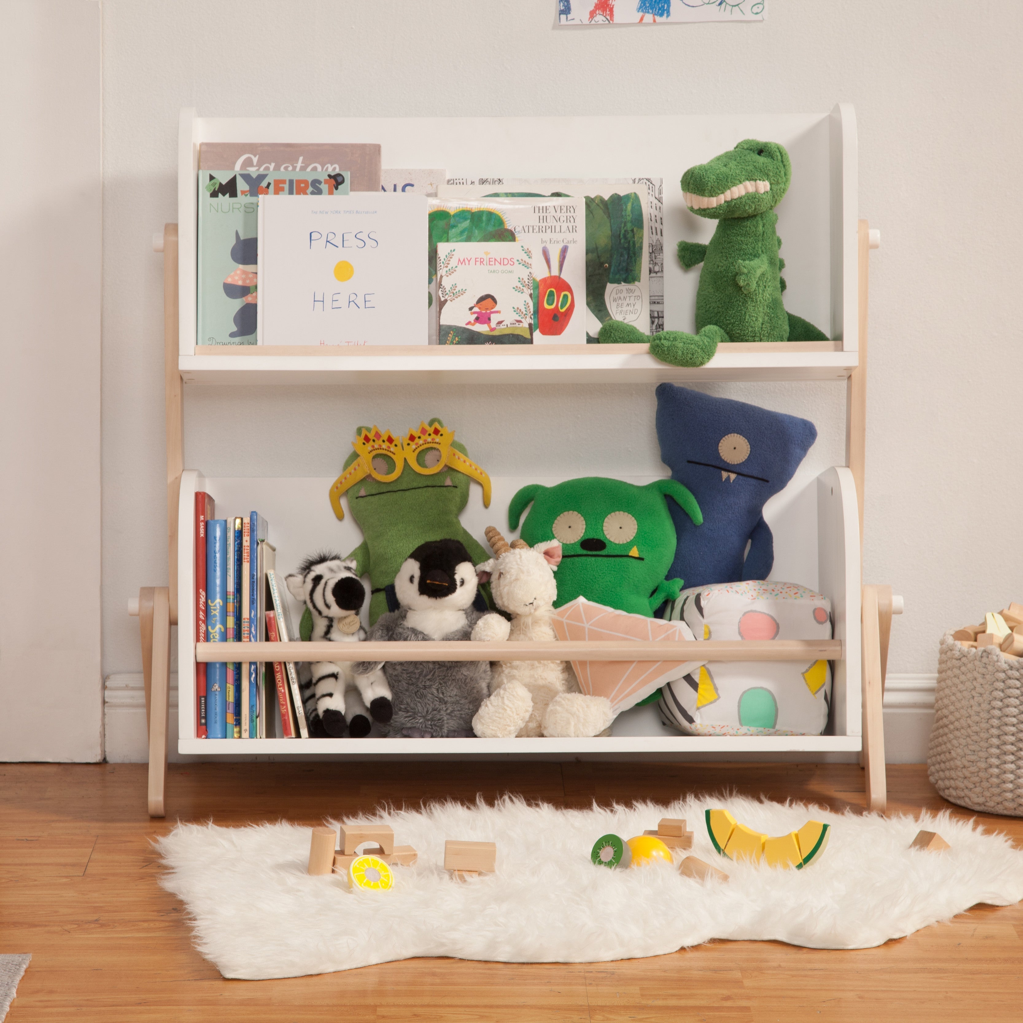 ファンシー ウォールデコ カルーセル ポニー B.A.B.Y Babyletto Tally Storage and Bookshelf – Baby Grand
