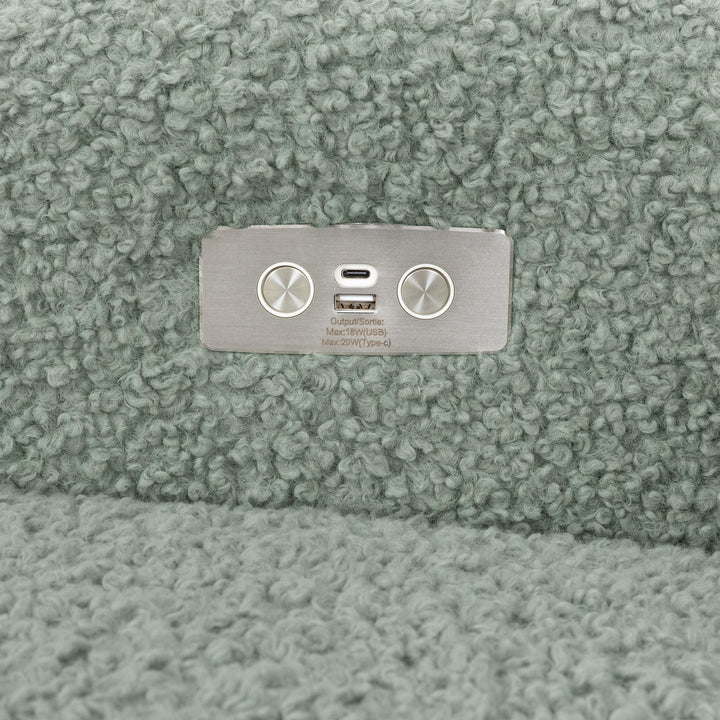 Babyletto Kiwi Electronic Recliner and Swivel Glider with USB port