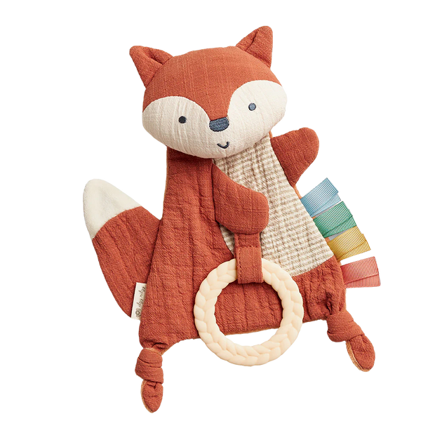 Bitzy Crinkle Sensory Toy - Fox