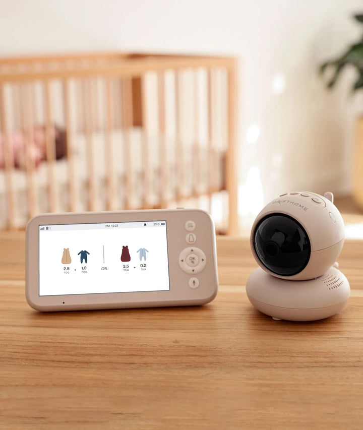 ErgoPouch Drift Home Baby Monitor & Smart TOG Dressing Guide