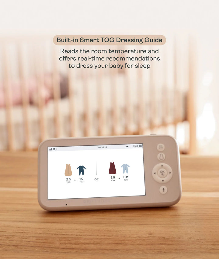 ErgoPouch Drift Home Baby Monitor & Smart TOG Dressing Guide
