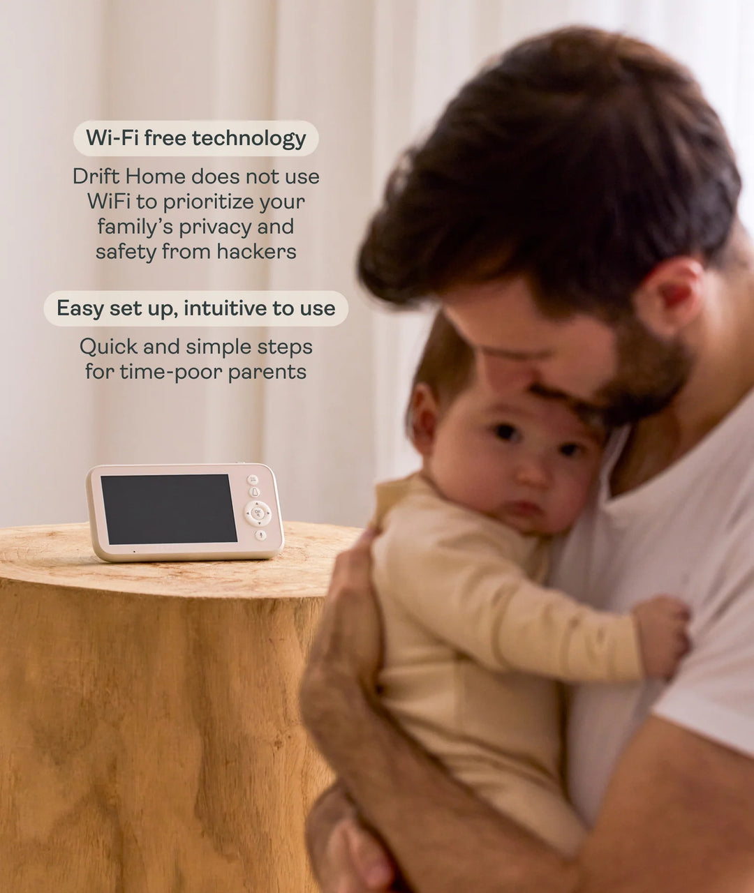 ErgoPouch Drift Home Baby Monitor & Smart TOG Dressing Guide