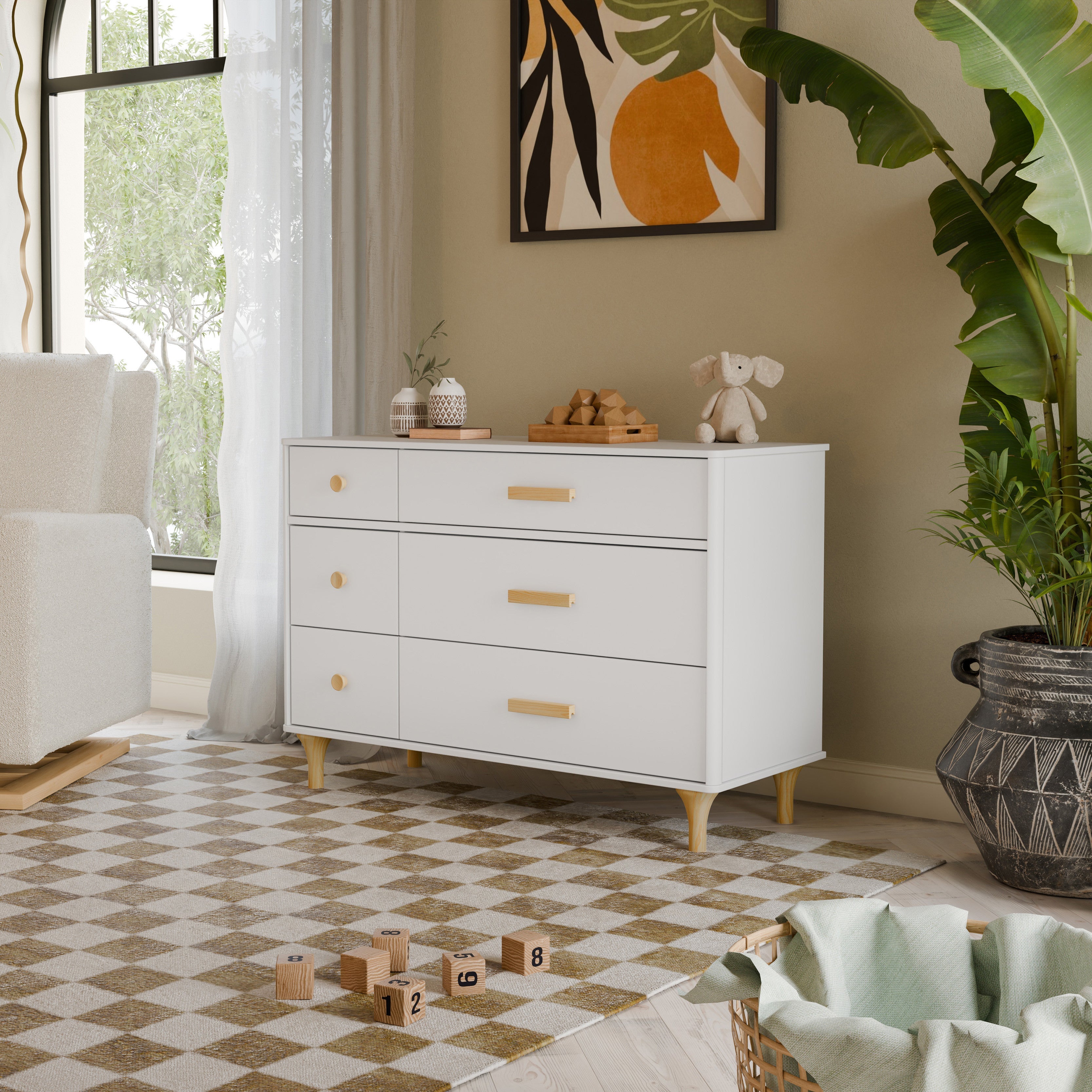 Babyletto Lolly 6-Drawer Double Dresser – Baby Grand