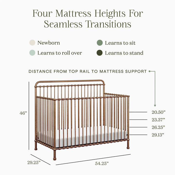 Namesake Winston 4-in-1 Convertible Crib