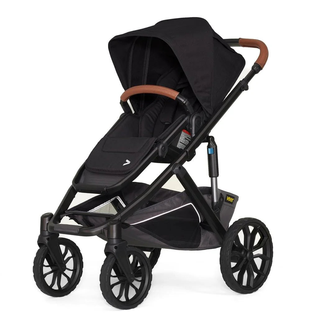 chicco brown leather stroller Veer Switch&Roll Luxe Single-to-Double Stroller Bundle with Leather Ki – Baby Grand