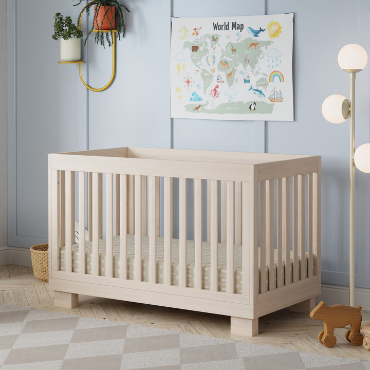 Babyletto Modo 3-in-1 Convertible Crib with Toddler Bed Conversion Kit