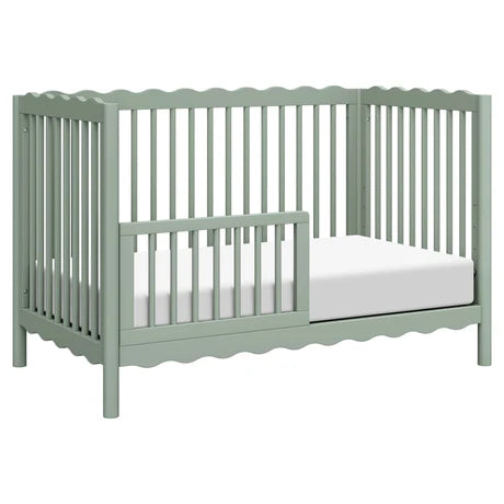 Baby Letto Swell 4-in 1 Convertible Crib/W Toddler Rail