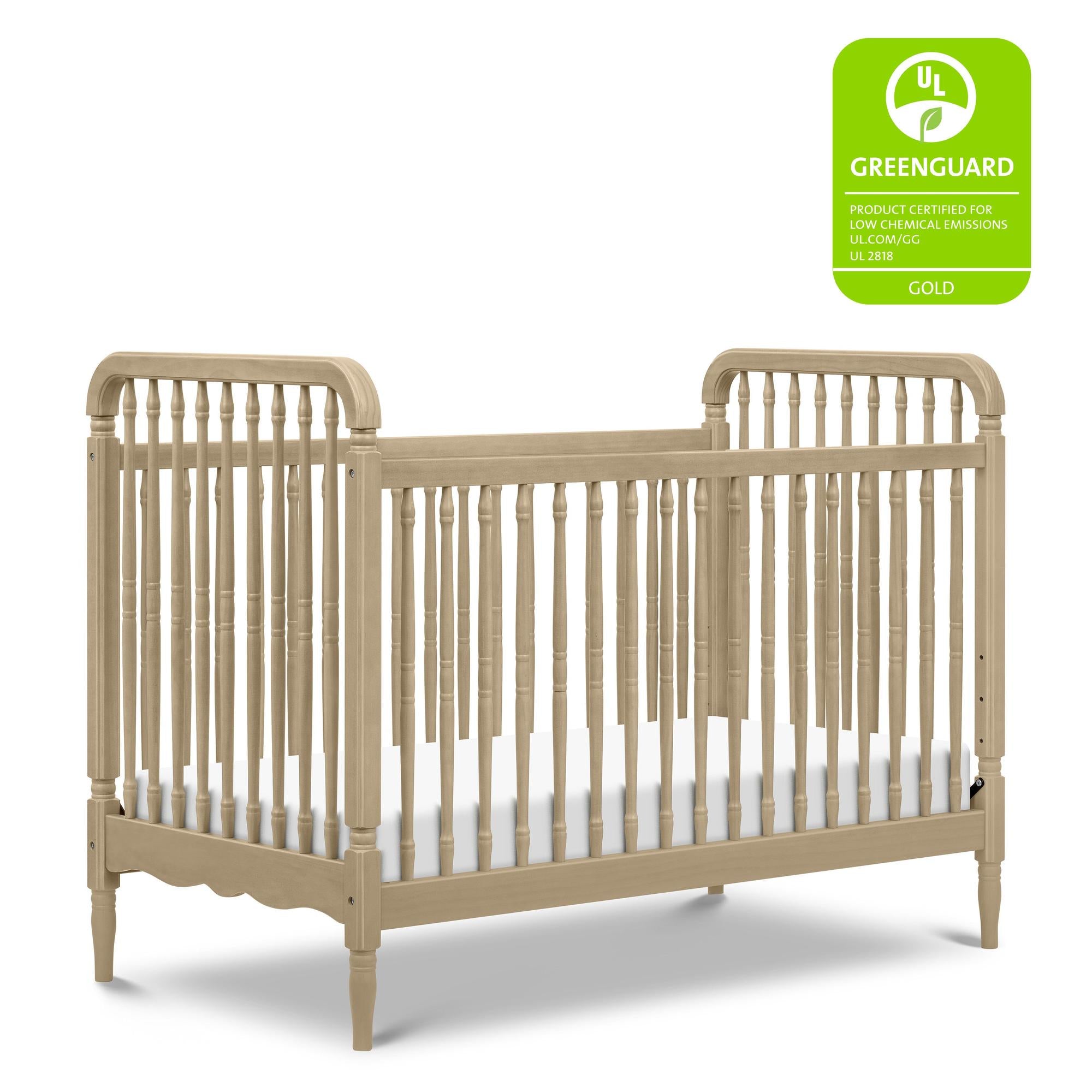 Namesake Liberty 3-in-1 Convertible Spindle Crib with Toddler Bed