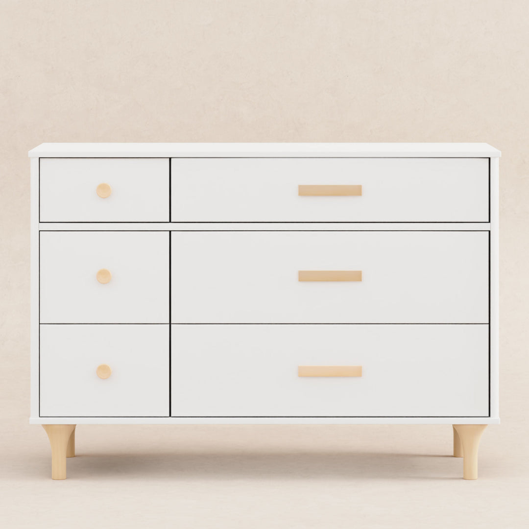 Babyletto Lolly 6-Drawer Double Dresser Babyletto Lolly 6-Drawer Double Dresser