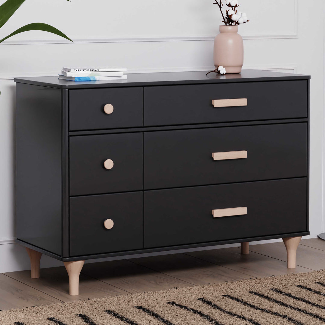 Babyletto Lolly 6-Drawer Double Dresser Babyletto Lolly 6-Drawer Double Dresser