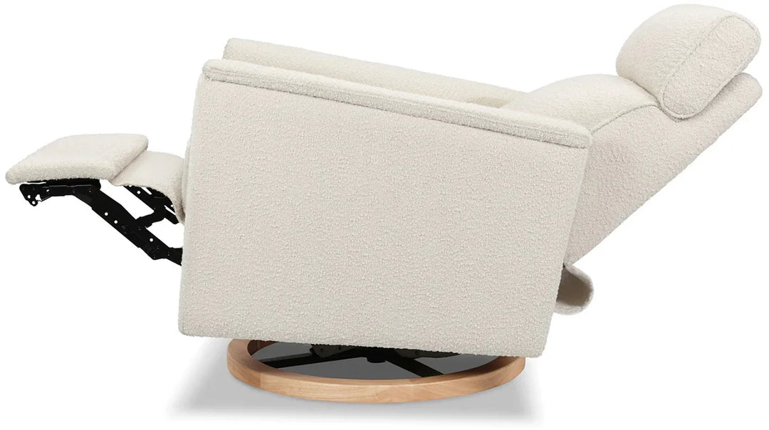 SALE! Monogram by Namesake Willa Power Recliner w/ Adjustable Headrest & Wood Base