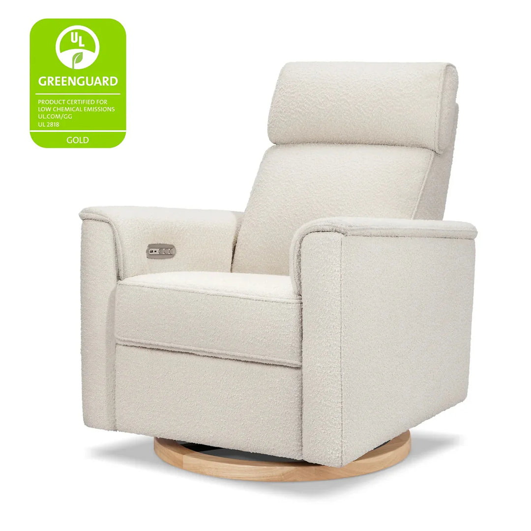 SALE! Monogram by Namesake Willa Power Recliner w/ Adjustable Headrest & Wood Base