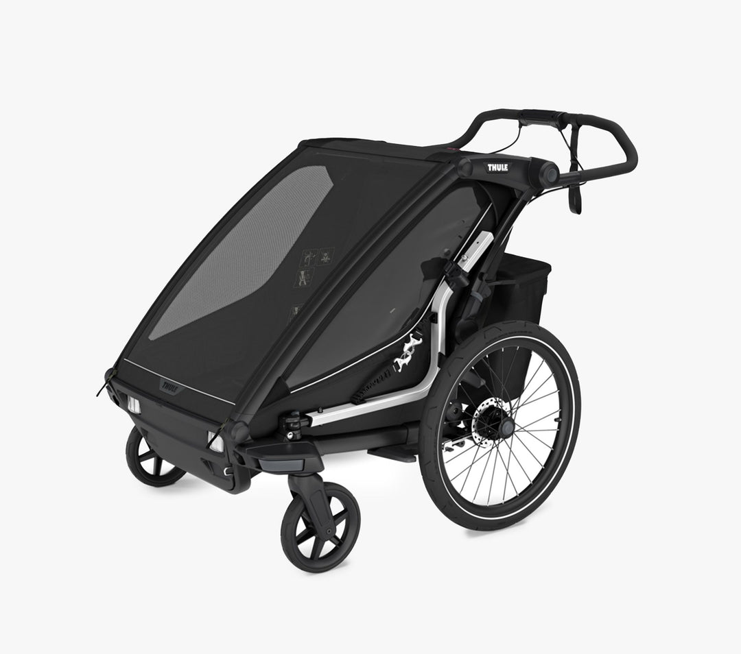 Thule Chariot Sport  Cross 2 Double  Bike Trailer  - Midnight - In Stock