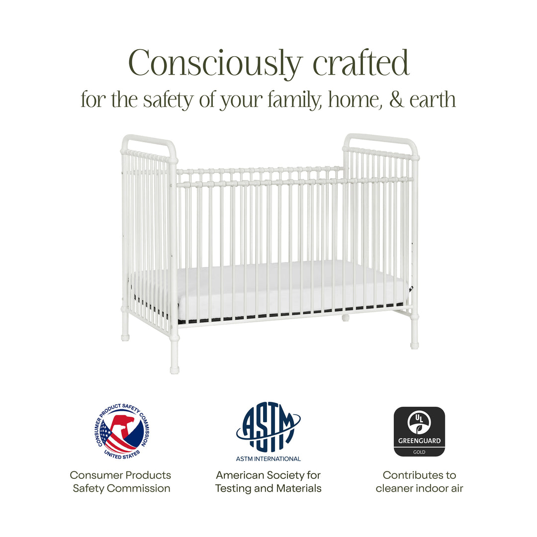 Namesake Abigail 3-in-1 Convertible Crib