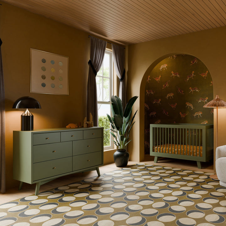 Babyletto Hudson 3-in-1 Convertible Crib with Toddler Bed Conversion Kit