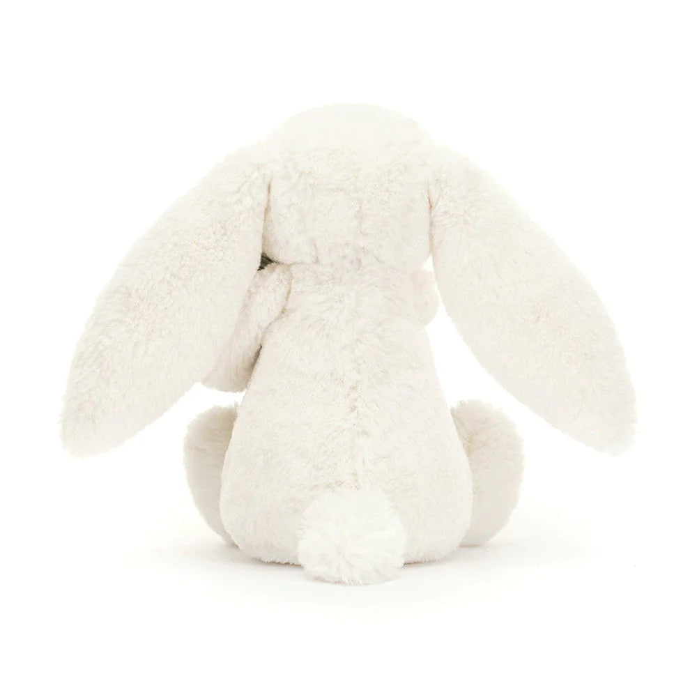 Jellycat Bashful Bunny w/Christmas Tree