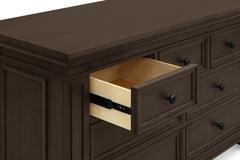 Monogram by Namesake Tillen 4-in-1 Convertible Crib +Dresser + Nightstand + Conversions