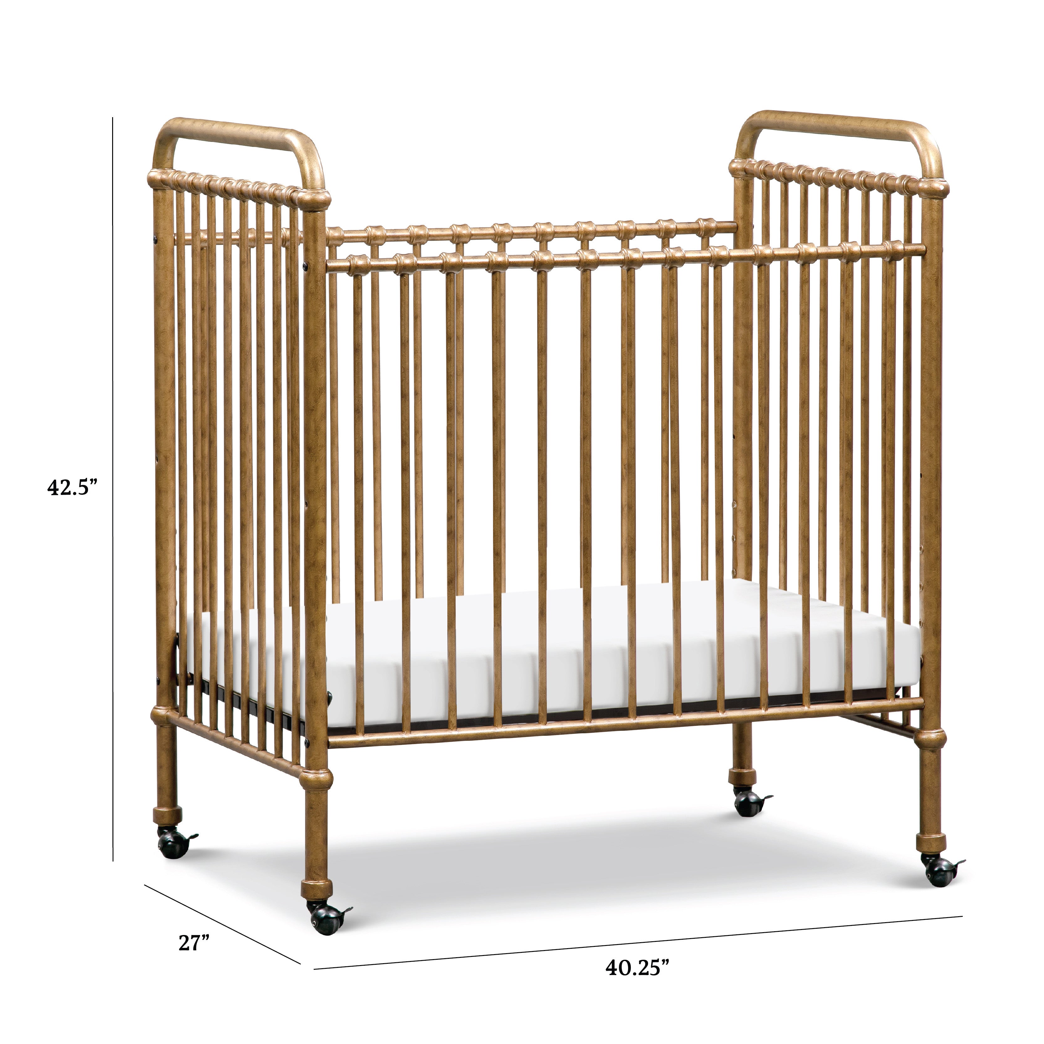 Namesake Abigail 3-in-1 Convertible Mini Crib – Baby Grand