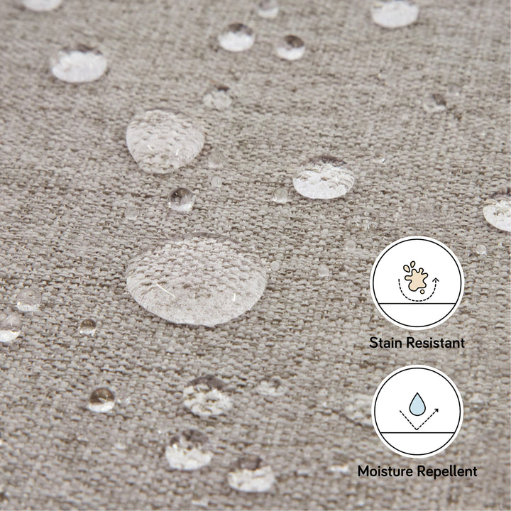 Babyletto Toco Swivel Glider and Ottoman in Eco-Performance Fabric | Water Repellent & Stain Resistant