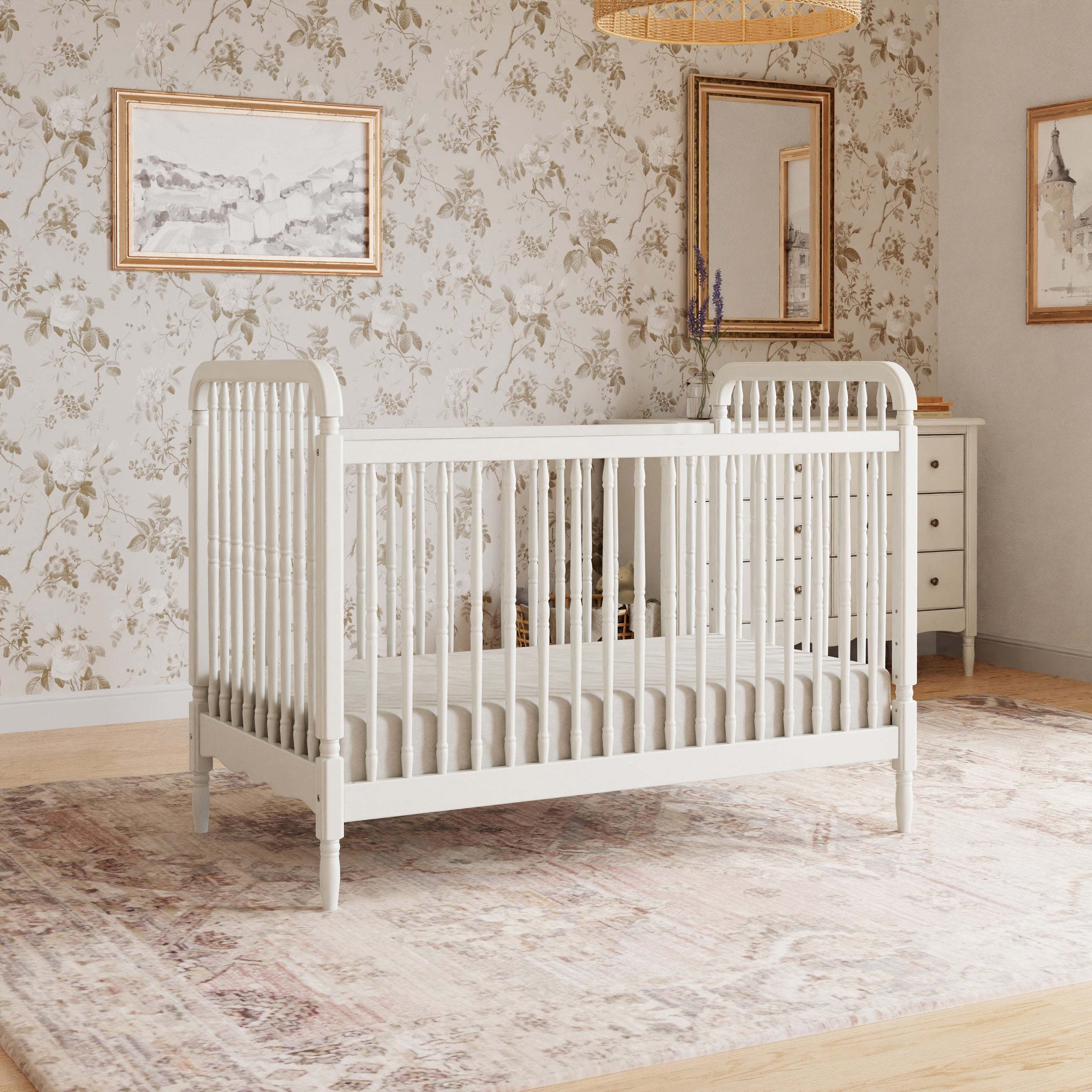 Namesake Liberty 3-in-1 Convertible Spindle Crib with Toddler Bed