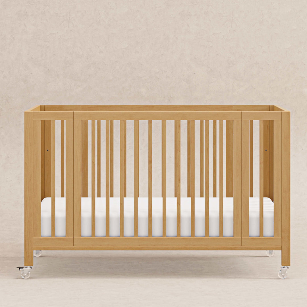 Babyletto Rolli 9-in-1 Convertible All-Stages Crib  to Full Bed with Bassinet & Toddler Bed Conversion Kits