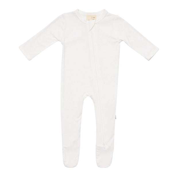 Kyte Baby Zipper Footie - Cloud