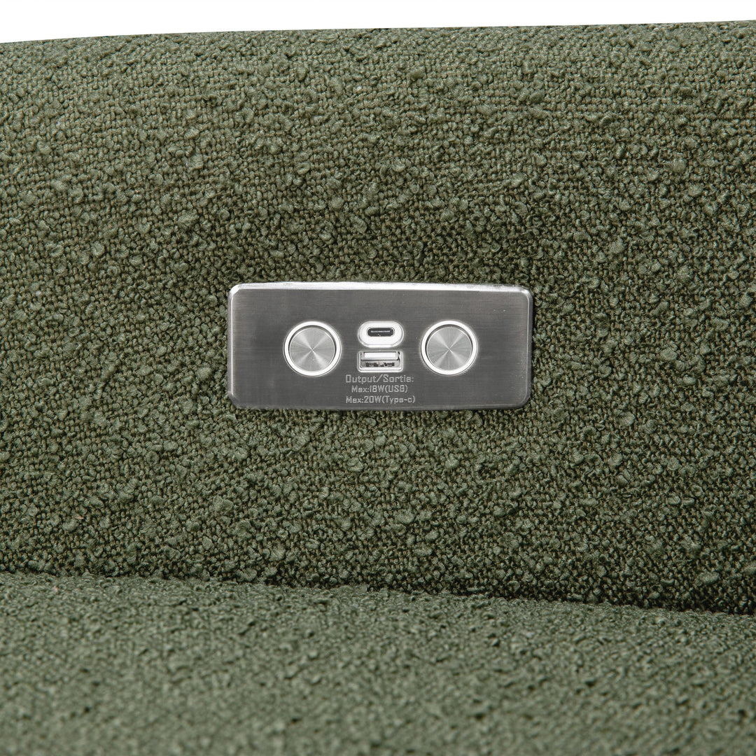 Babyletto Kiwi Electronic Recliner and Swivel Glider with USB port