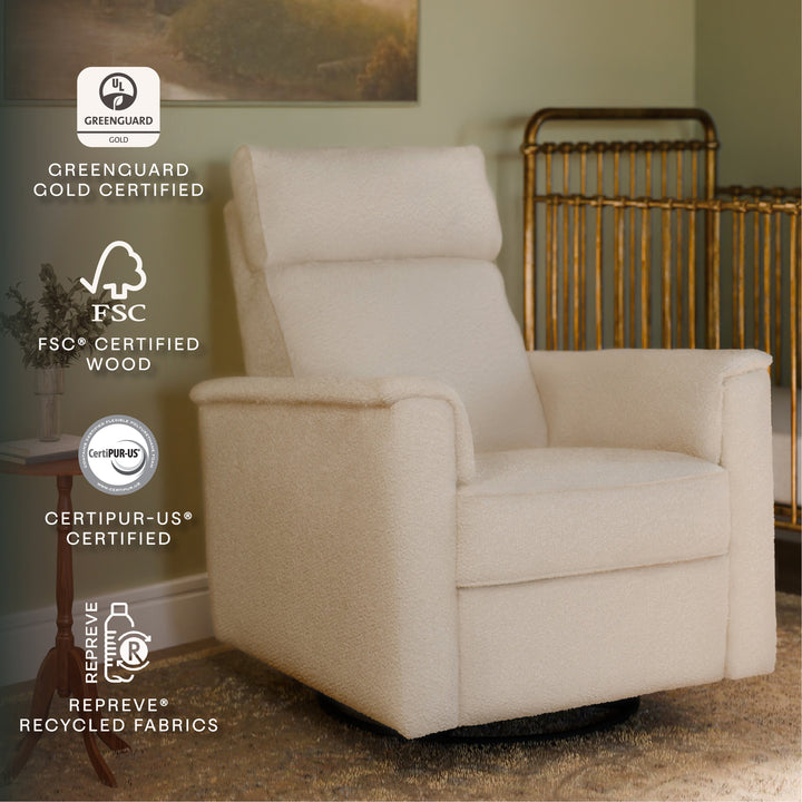 Namesake Willa Plus Power Glider Recliner w/Power Headrest