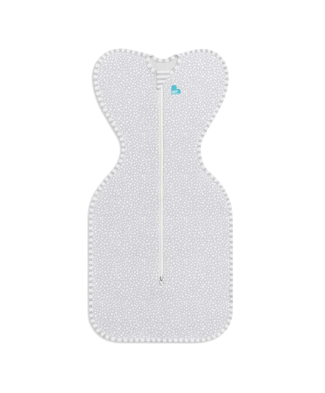 Swaddle Up Transition Bag - Grey Wave Dot M