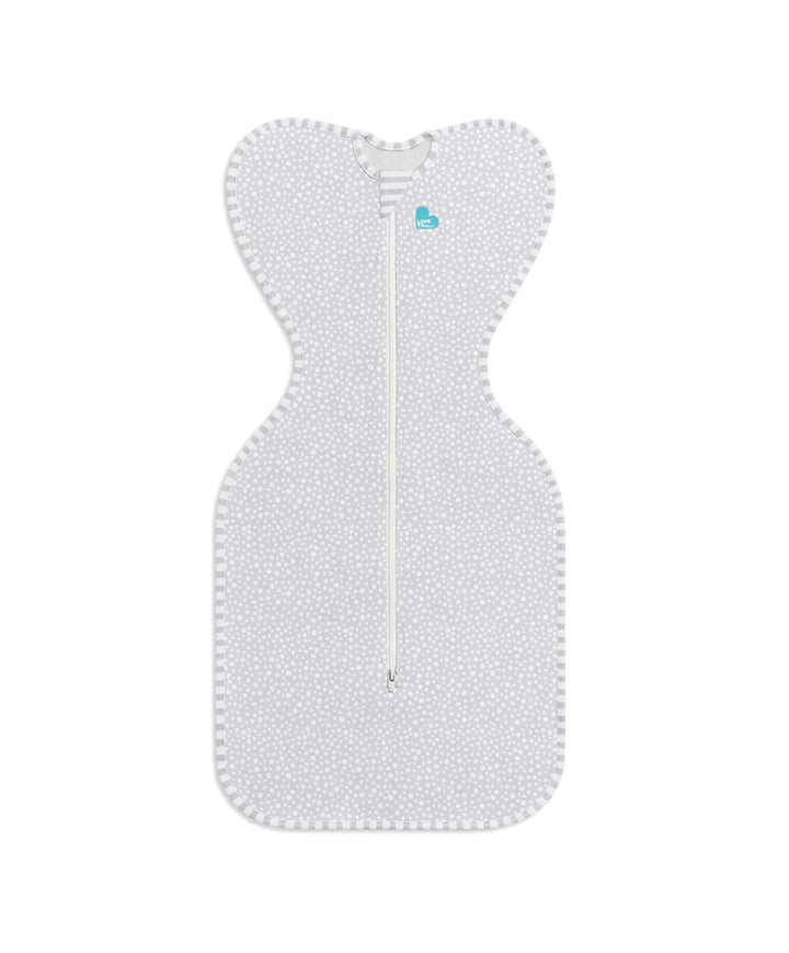 Swaddle Up Transition Bag - Grey Wave Dot M