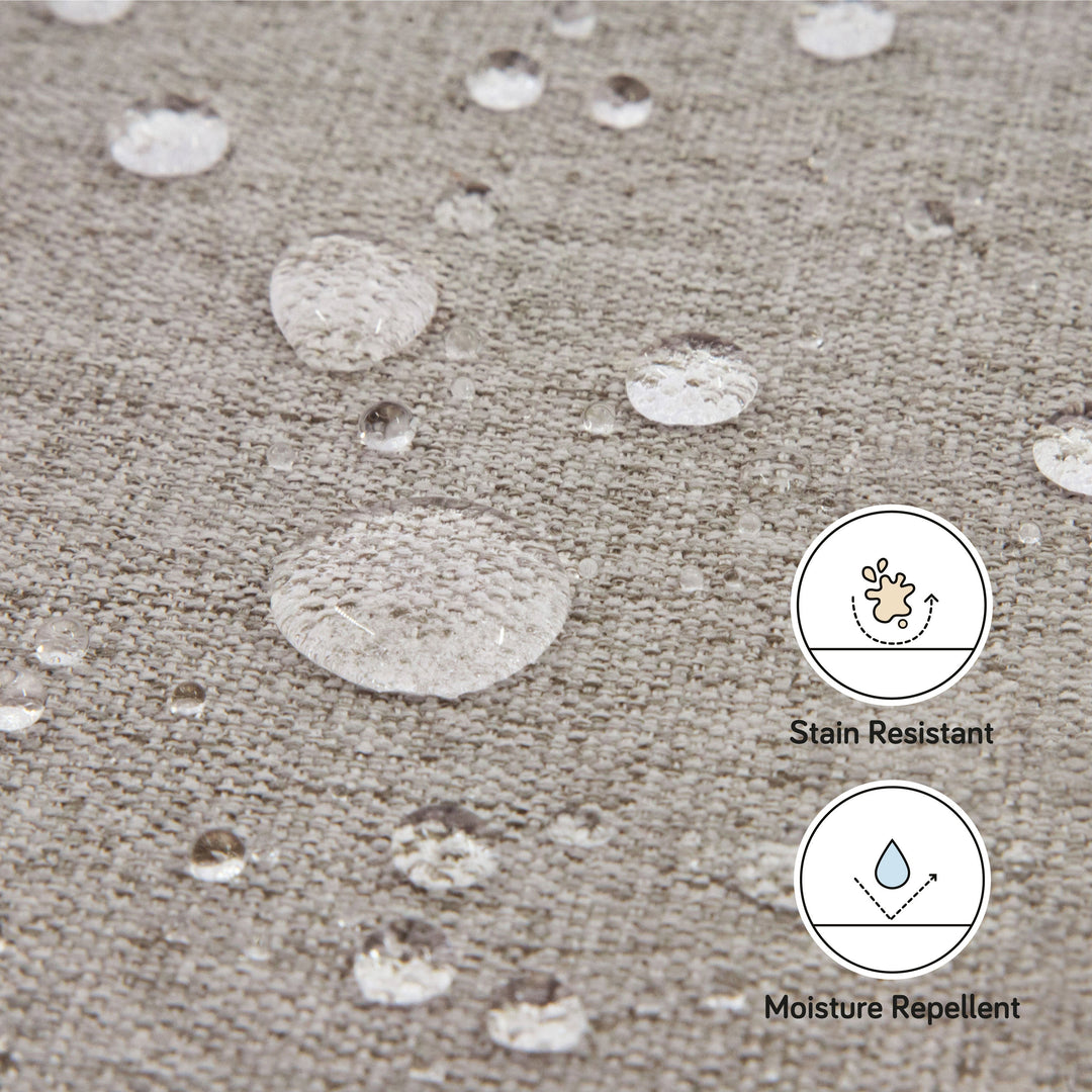 Babyletto Naka Storage Ottoman in Eco-Performance Fabric | Water Repellent & Stain Resistant