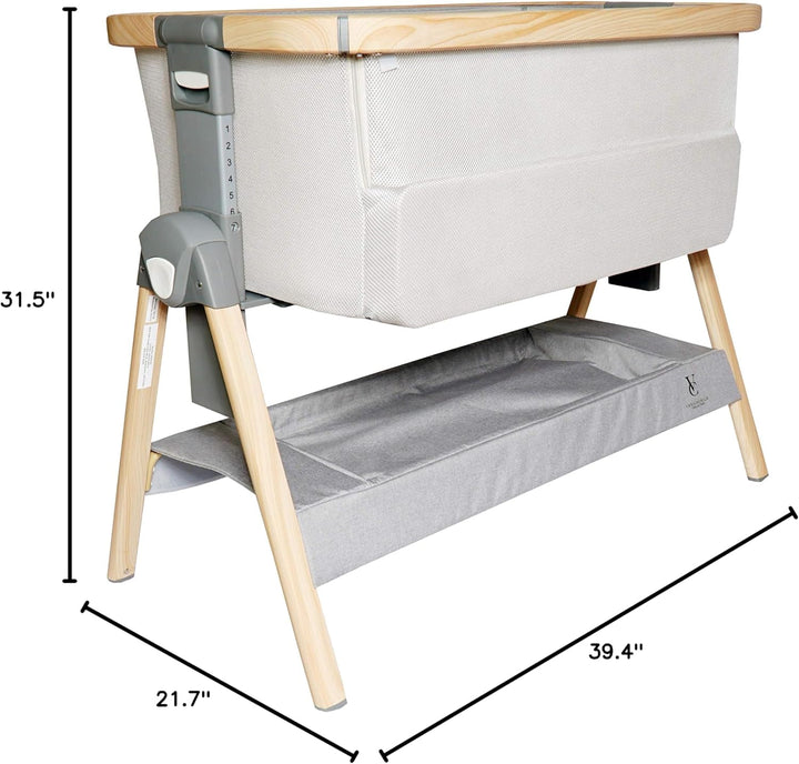 Venice Child California Dreaming Portable Bedside Bassinet w/Storage Bag
