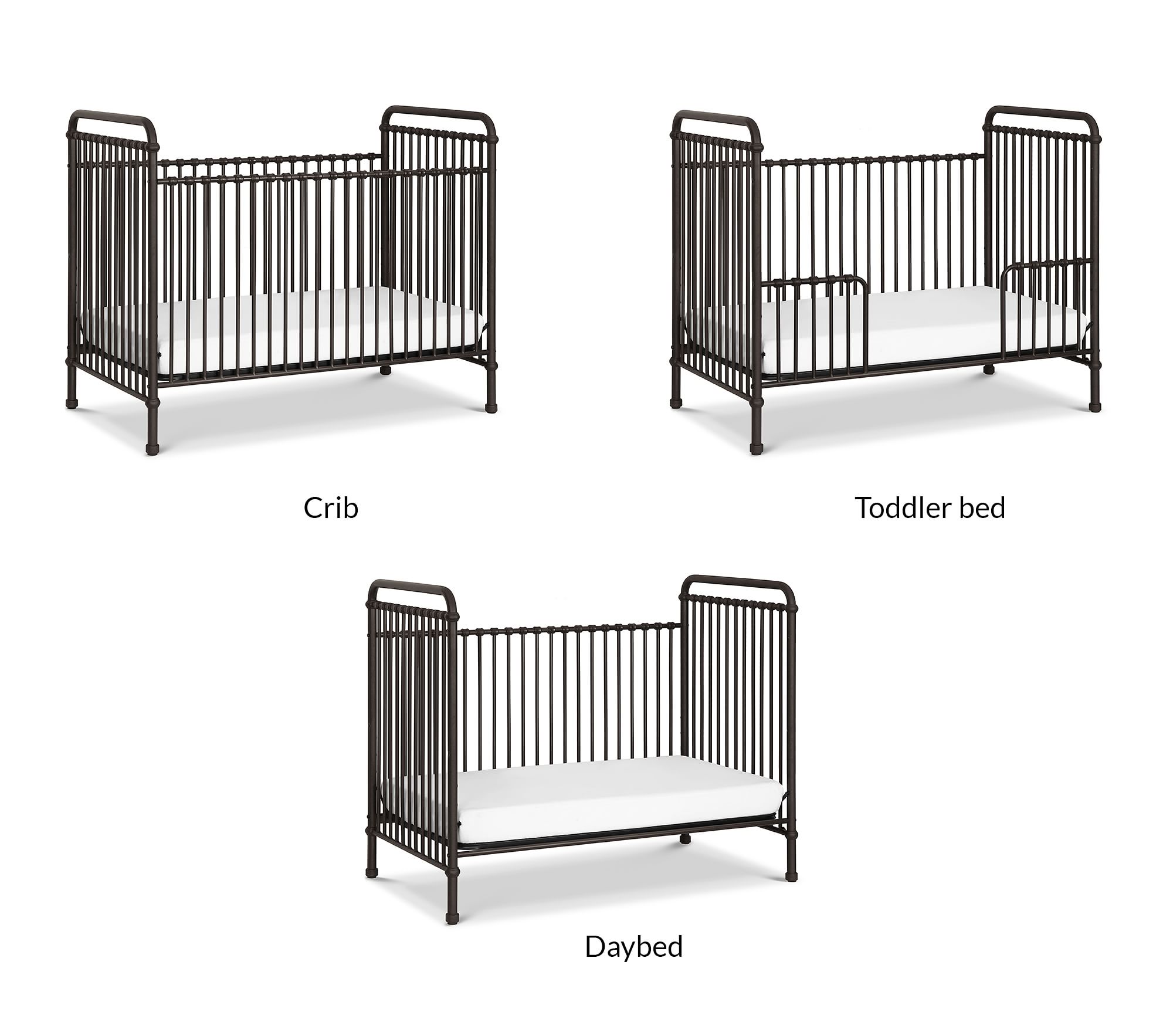 3 in one sales crib bed