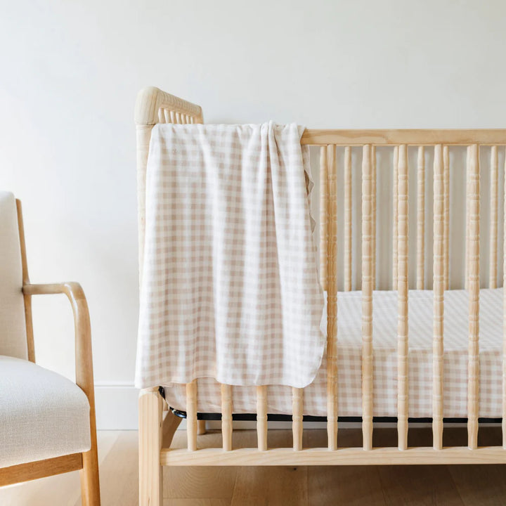 Saranoni Minky Stretch Luxe Crib Sheets