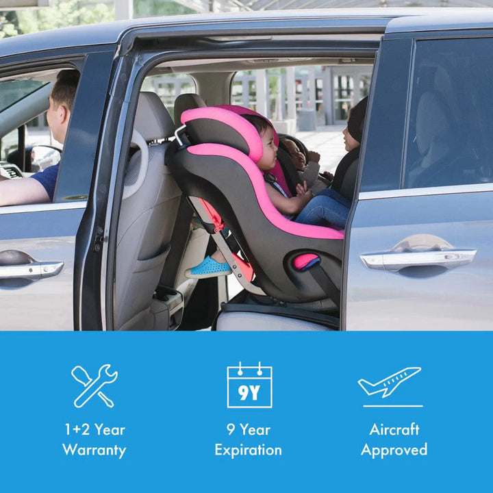 Clek Fllo Convertible Seat - Flamingo | FLOOR SAMPLE