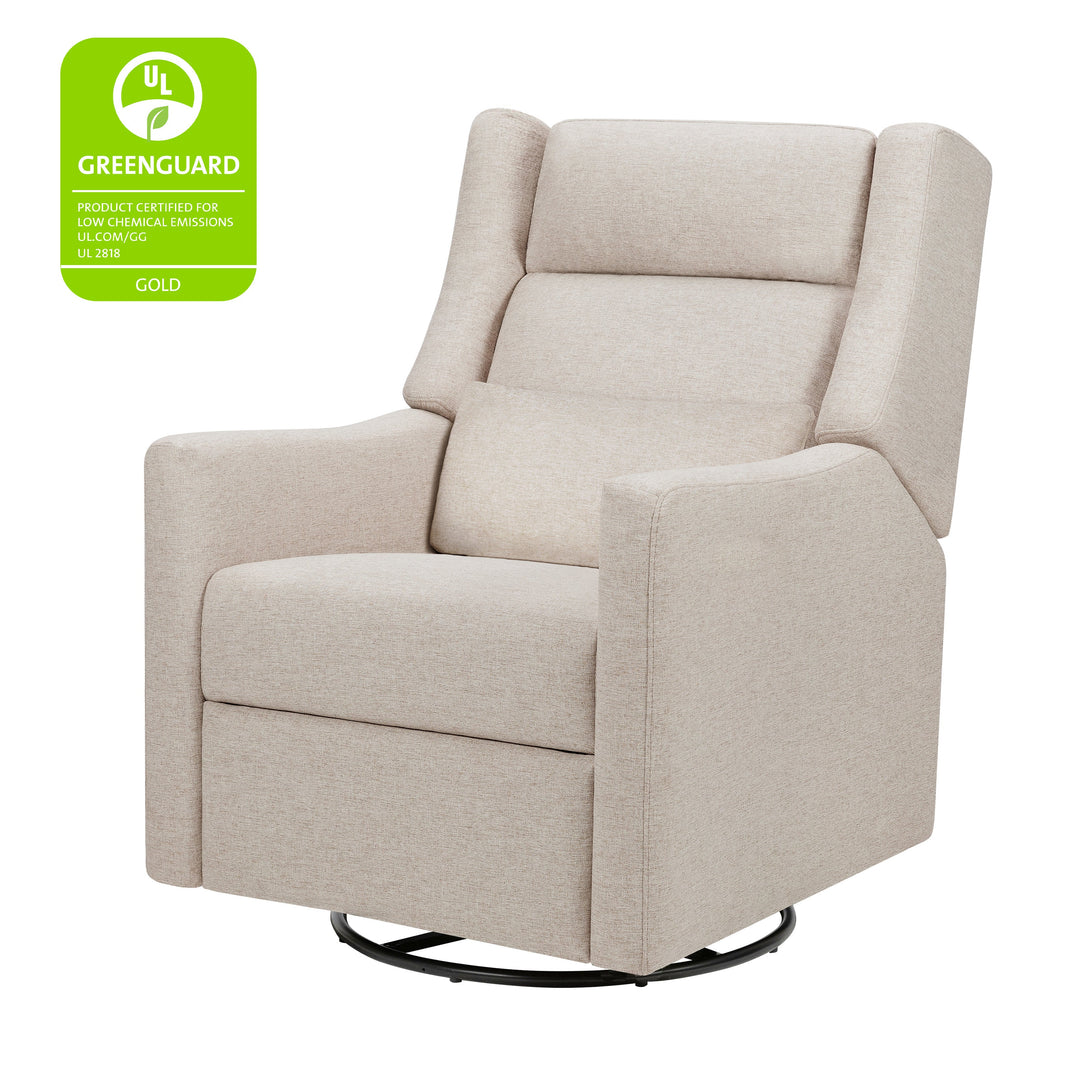 Babyletto Kiwi Plus Power Recliner and Swivel Glider with Power Adjustable Headrest and USB Port