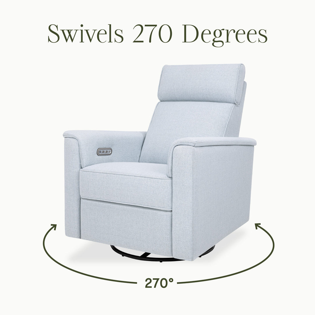 Namesake Willa Plus Power Glider Recliner w/Power Headrest