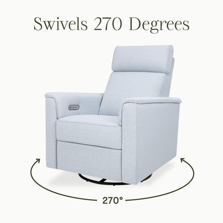 Namesake Willa Plus Power Glider Recliner w/Power Headrest