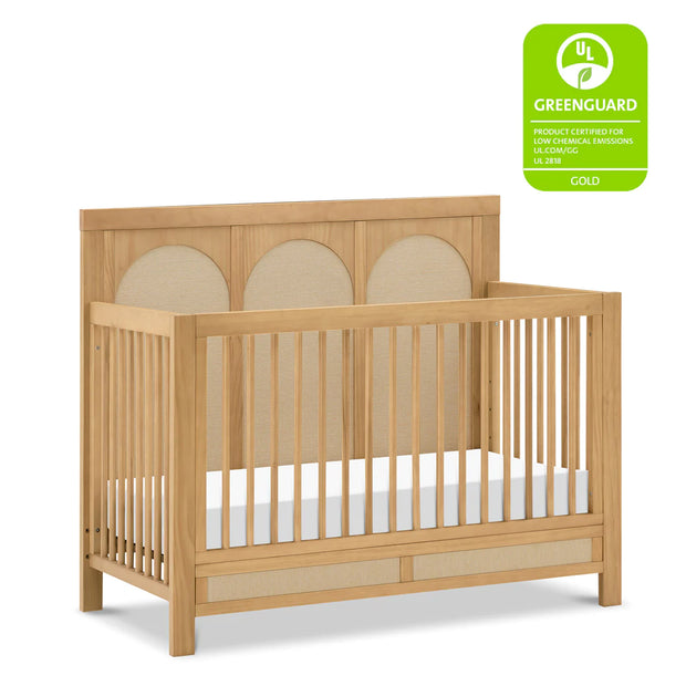 Namesake Eloise 4-in-1 Convertible Crib in Honey & Sand Eco-Weave