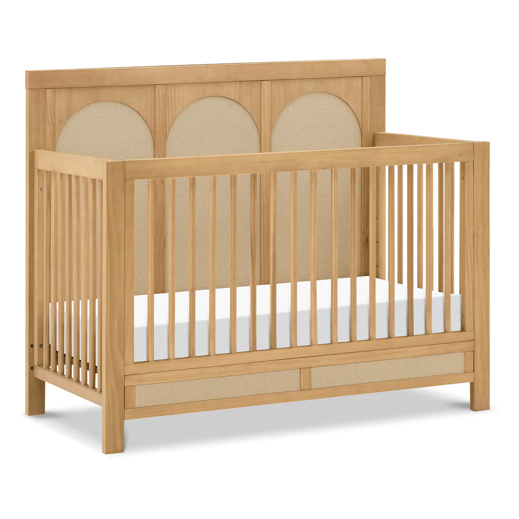Namesake Eloise 4 in 1 Convertible Crib in Honey Sand Eco Weave Baby Grand