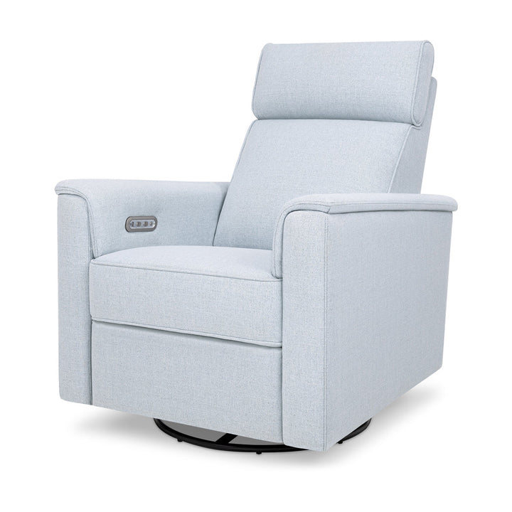 Monogram by Namesake Willa Power Recliner w/ Adjustable Headrest & USB Port & Wood Base