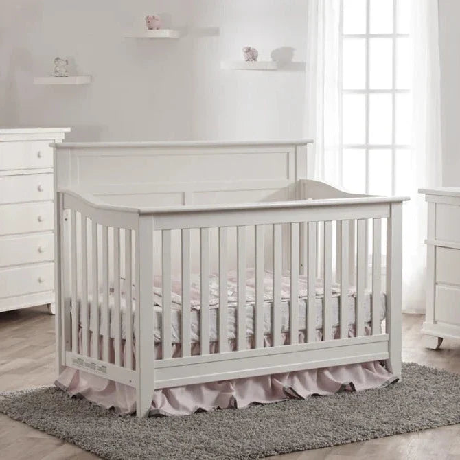 Pali Napoli Curved Top Convertible Crib and Dresser Set Baby Grand