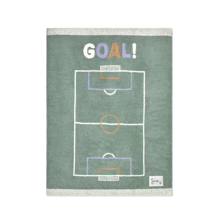Barefoot Dreams CozyChic - "Goal" Stroller Blanket