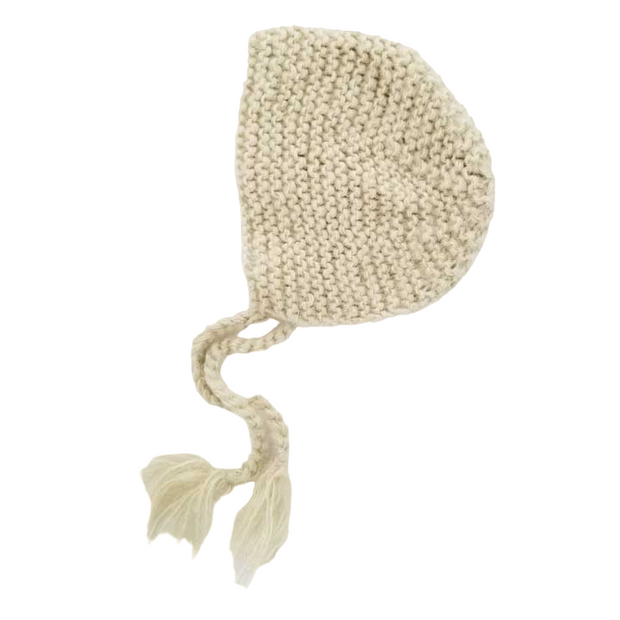 Huggalugs Angora Knit Bonnet - Newborn