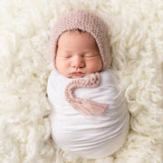 Huggalugs Angora Knit Bonnet - Newborn