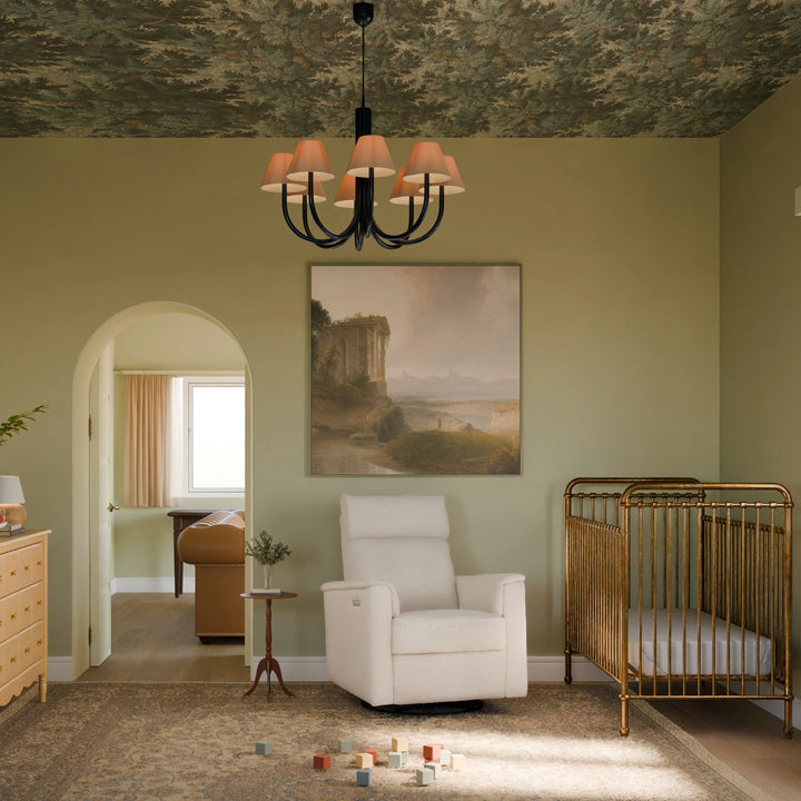 SALE! Monogram by Namesake Willa Power Recliner w/ Adjustable Headrest & Wood Base