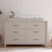 Monogram by Namesake Hemsted 6 Drawer Dresser -  White Driftwood